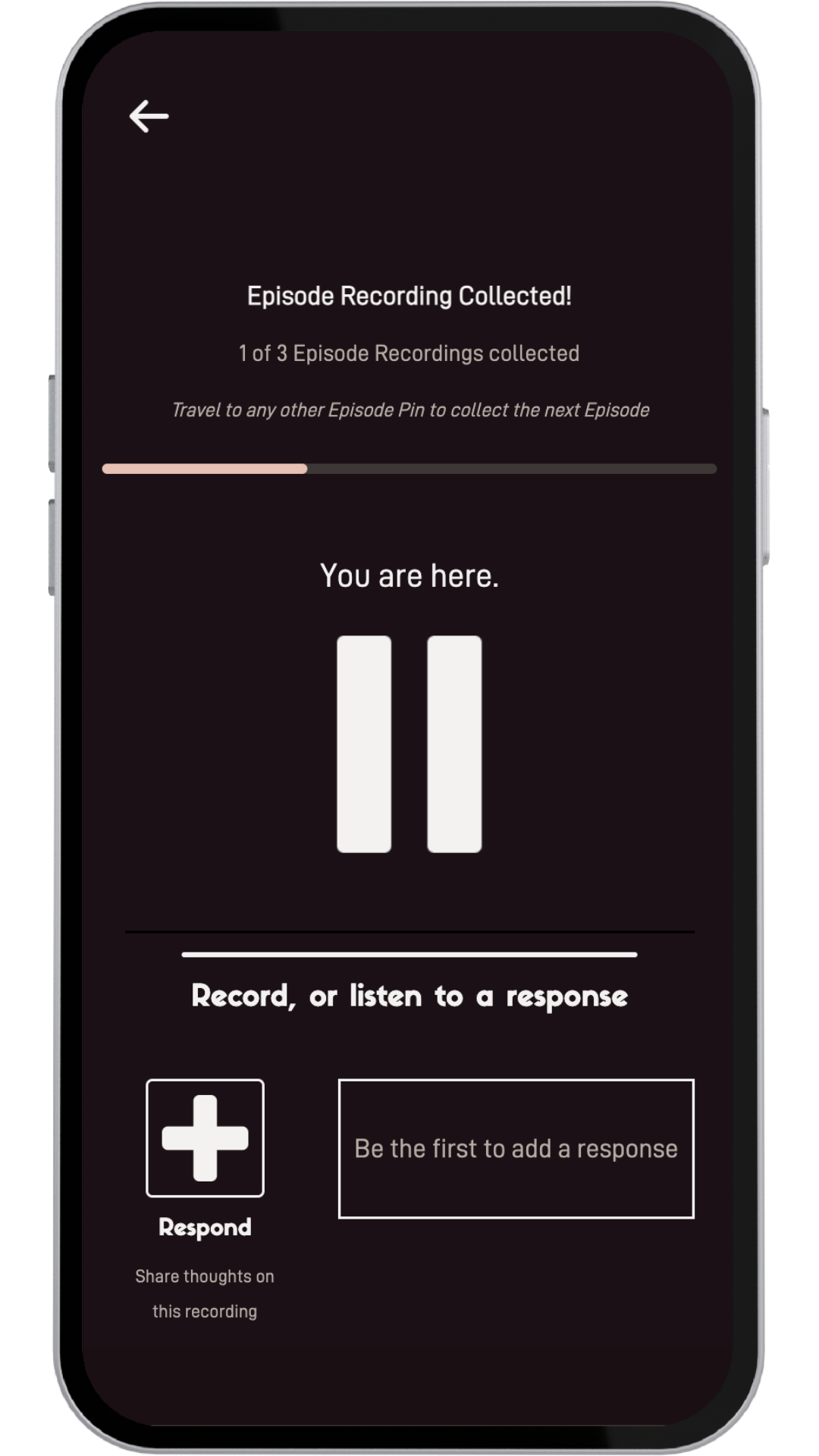 Audio/Text Responses to Recordings